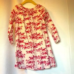 BabyGap toddler horse print dress